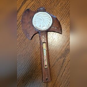 Vintage Thermometer Tomahawk